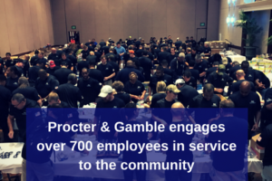 Procter & Gamble Serve the Community