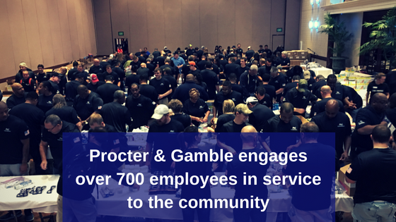 Procter & Gamble Serve the Community