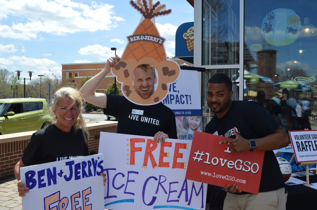 2018 Free Cone Day | Ben & Jerry's United Way of Greater Greensboro